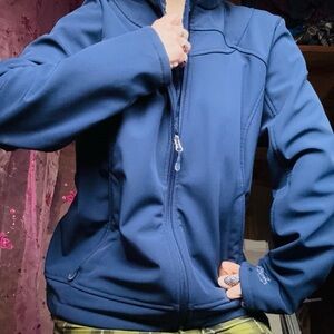 L.L. Bean Women's Zip-up Blue Jacket
